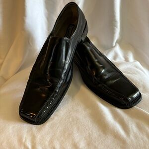 Men's Black Loafter Slip On Dress Dressy Shoe Stacy Adams Size 13